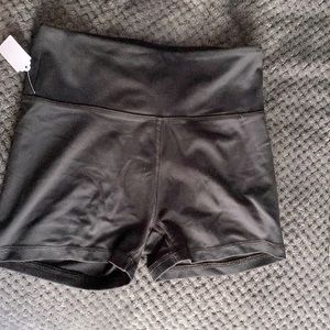 Size S biker shorts.